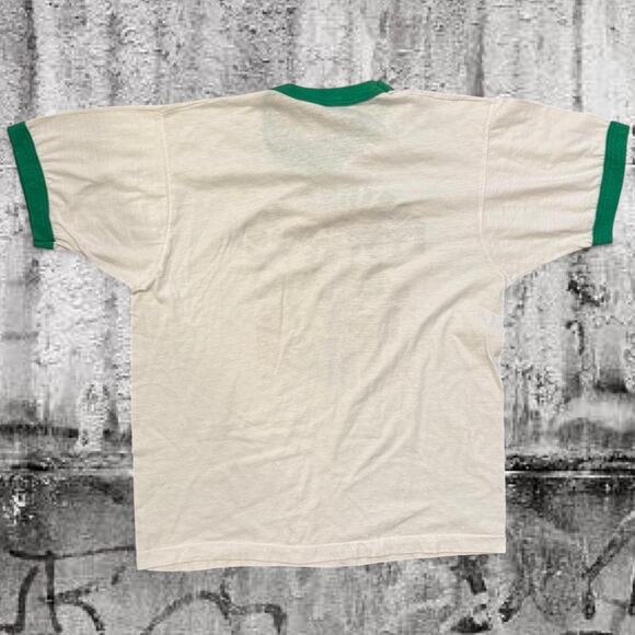 1986 Boston Celtics “Six Pack” Ringer Tee – Salem Screen Stars - S/M Vintage - Picture 8 of 8